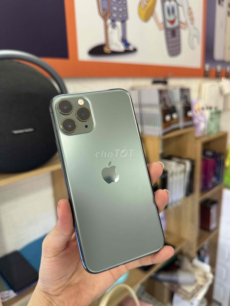 Iphone 11Pro 64Gb Green quốc tế Mỹ Pin 100 zin 99%