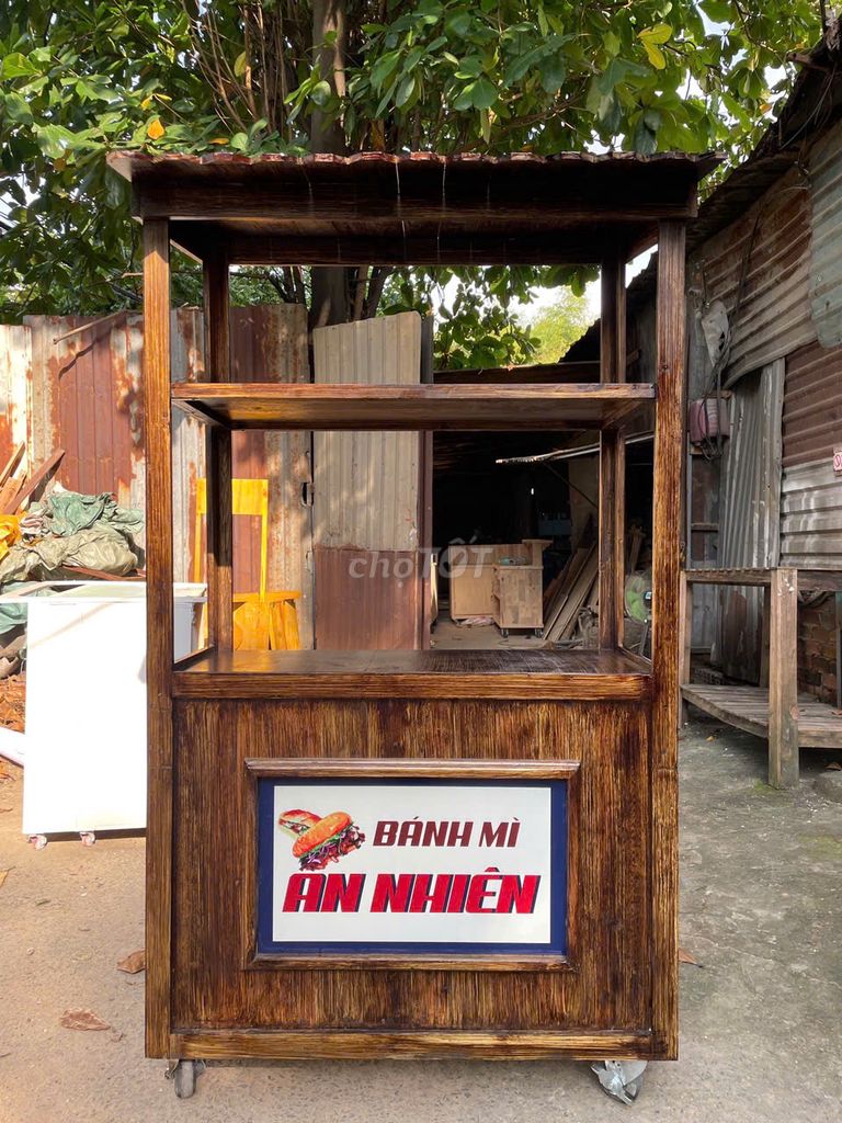 Xe bánh mì Gỗ thông tự nhiên Giả cổ. Mua bán Đồ chuyên dụng, Giống nuôi trồng tại Thành phố Thủ Đức Tp Hồ Chí Minh được đăng bởi Xưởng gỗ NỘI THẤT THỜI THƯỢNG hình 1