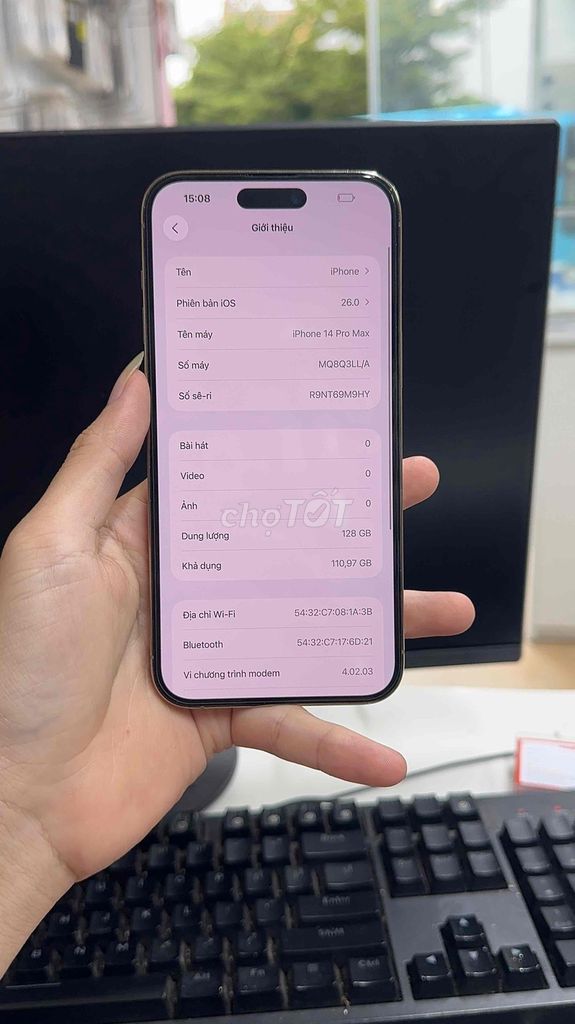 iphone 14prm gold zin keng qtam ibox e. Mua bán Điện thoại tại Quận Hai Bà Trưng Hà Nội được đăng bởi Lưu HD hình 7
