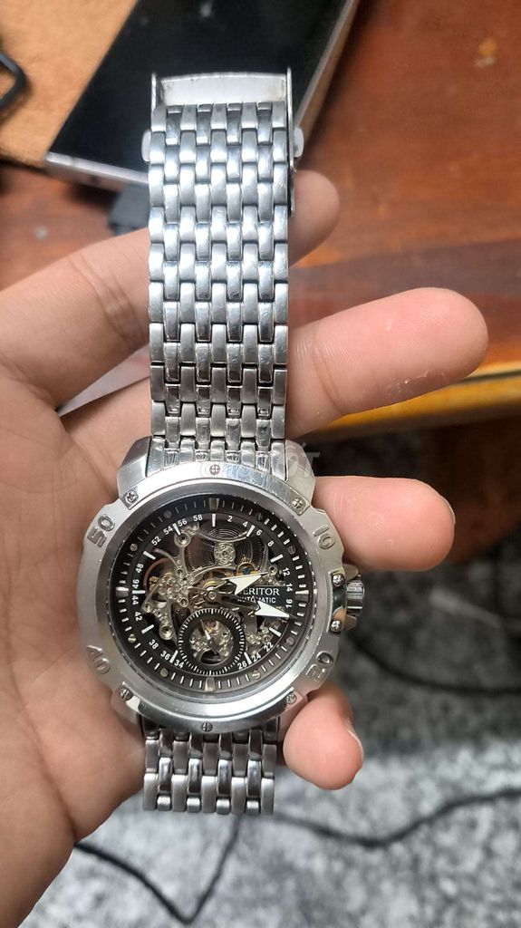 Đồng hồ Heritor Automatic Bạc Nam 50m. Mua bán Đồng hồ tại Thành phố Vũng Tàu Bà Rịa - Vũng Tàu được đăng bởi Thành Đạt Võ hình 1