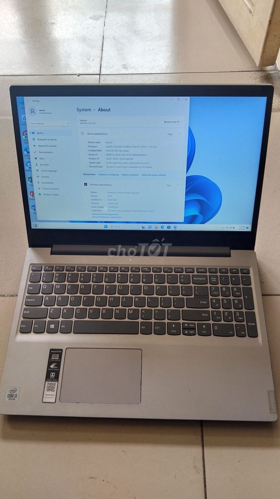 Lenovo s145 15IIL i3 gen 10 4/120. Mua bán Laptop tại Quận 7 Tp Hồ Chí Minh được đăng bởi Doan Minh hình 1