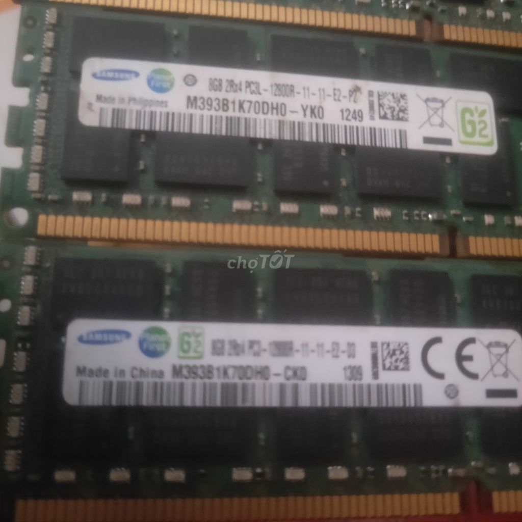 Xác RAM Samsung DDR3 8GB 1600MHz. Mua bán Linh kiện (RAM, Card...) tại Thị xã Bến Cát Bình Dương được đăng bởi Nguyễn Thanh Phong hình 1