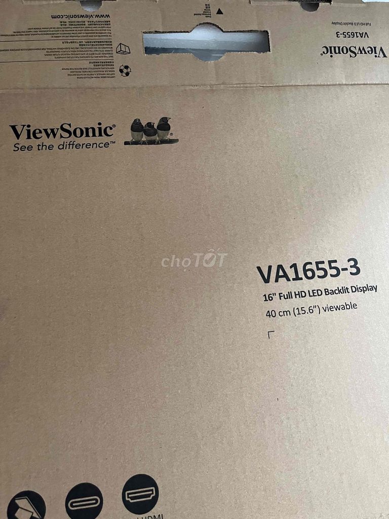 Màn hình di động ViewSonic VA1655-3 15.6 inch. Mua bán Phụ kiện (Màn hình, Chuột...) tại Thành phố Thuận An Bình Dương được đăng bởi Tâm Nguyễn hình 1