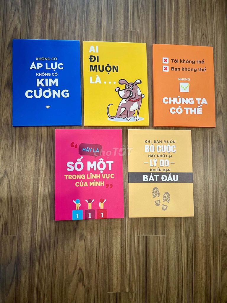 Thanh lý combo 5 tranh động lực 30x40cm siêu rẻ. Mua bán Cây cảnh, đồ trang trí tại Quận Nam Từ Liêm Hà Nội được đăng bởi kichi1998 want hình 1