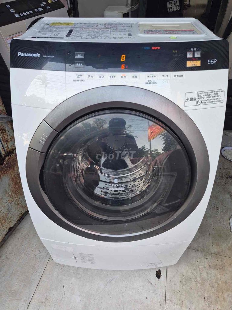 Máy giặt Panasonic NA-VR5600R 9kg Trắng có sấy. Mua bán Máy giặt tại Huyện Bình Chánh Tp Hồ Chí Minh được đăng bởi Chinh hình 1