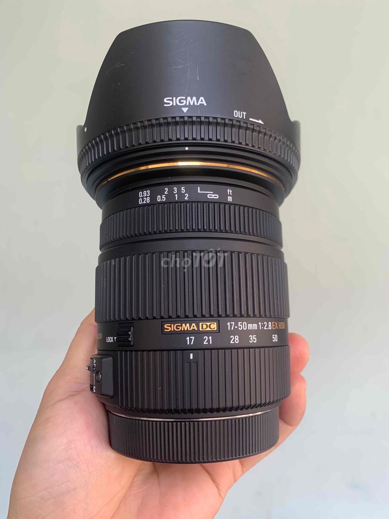 sigma 17-50mm f2.8 for canon