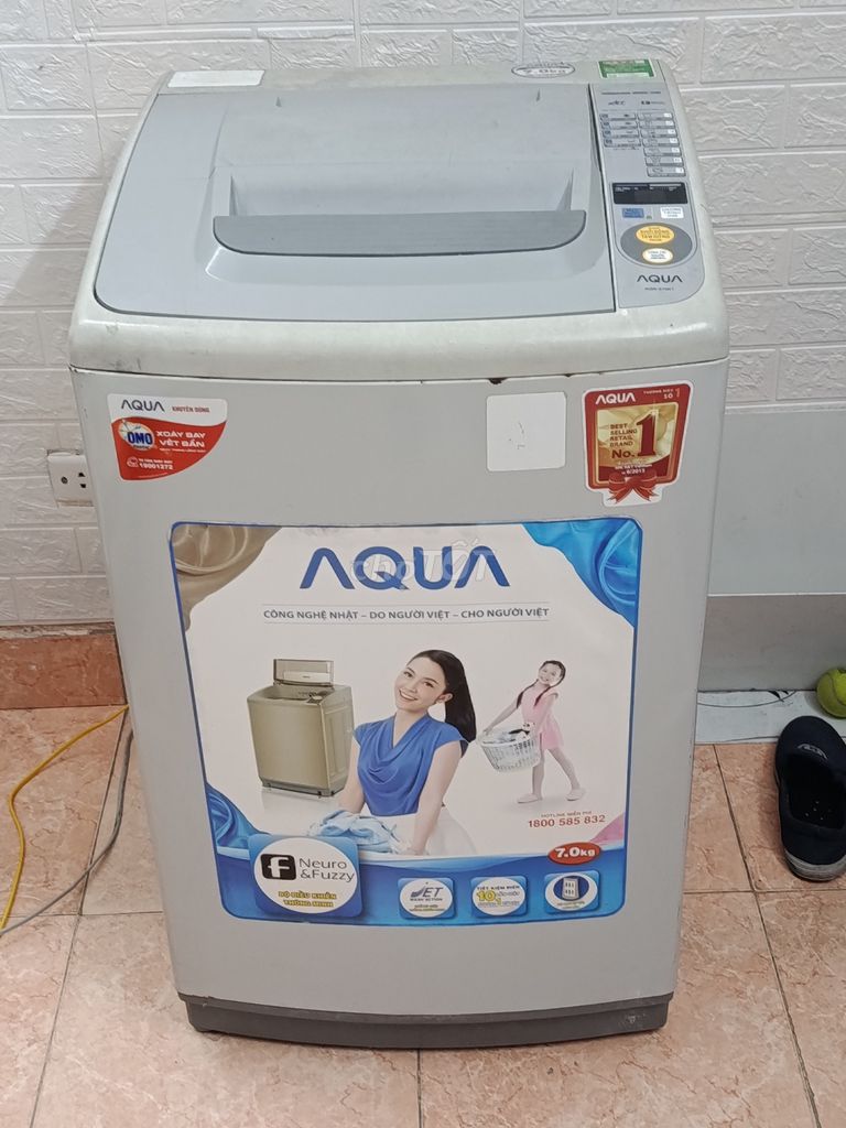 Thanh lý máy giặt Aqua 7kg giá Sinh Viên