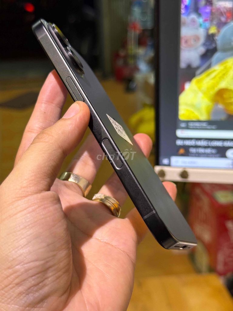 iphone 16 512GB Đen có khay sim vật lý zin all. Mua bán Điện thoại tại Thành phố Thủ Đức Tp Hồ Chí Minh được đăng bởi Minh Sang Store Góp Bao Nợ Xấu hình 1