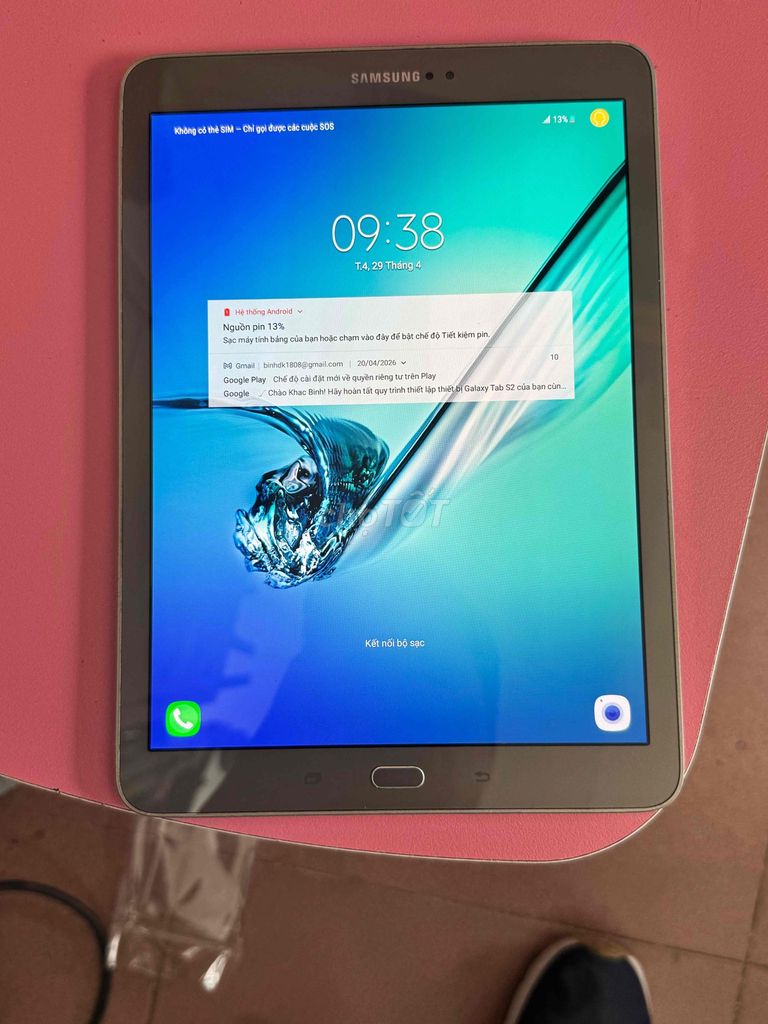 Samsung Tab S2 T819Y Vàng đồng. Mua bán Máy tính bảng tại Huyện Thanh Trì Hà Nội được đăng bởi hung hình 1