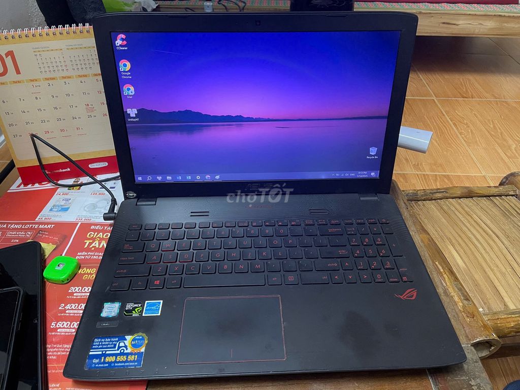 Thanh lý Laptop Asus Rog GL552VX