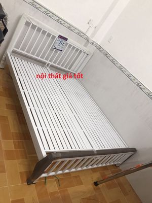 sẵn - giường sắt hộp 4X8 bao bền - miễn ship