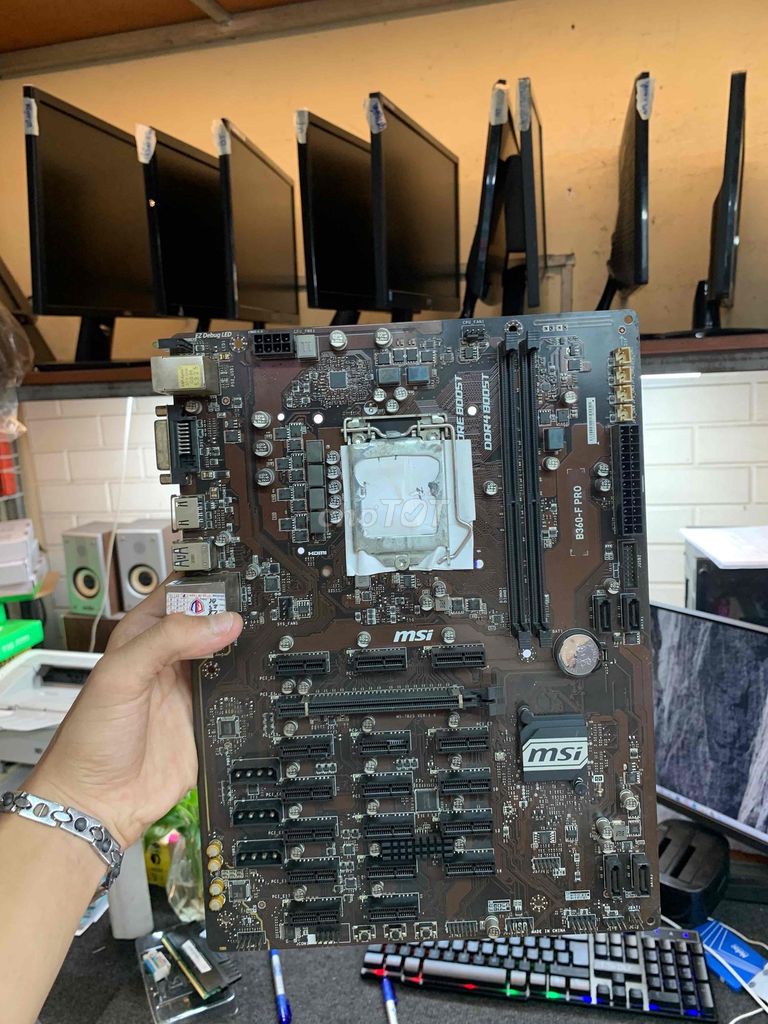 Bo mạch chủ MSI B360-F Pro đã sử dụng. Mua bán Linh kiện (RAM, Card...) tại Quận Phú Nhuận Tp Hồ Chí Minh được đăng bởi tiến tài 770 nguyễn kiệm p4 quận phú nhuận hình 1
