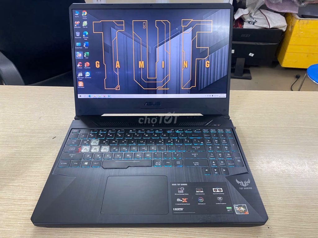 Asus TUF FX505 Ryzen7 16G SSD 256G GTX 1650. Mua bán Laptop tại Quận Nam Từ Liêm Hà Nội được đăng bởi Danh Mạnh hình 1