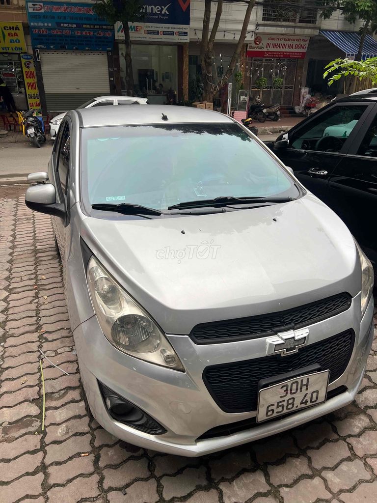 Chevrolet Spark 2014 Bạc. Mua bán Ô tô tại Huyện Thường Tín Hà Nội được đăng bởi Anh Media hình 1