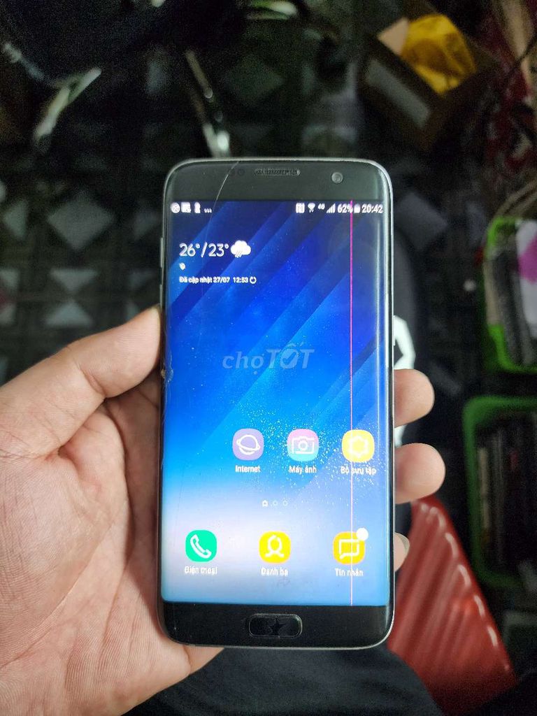 Samsung Galaxy S7 Edge 32GB Đen. Mua bán Điện thoại tại Thành phố Nam Định Nam Định được đăng bởi Thắng Nguyễn hình 1