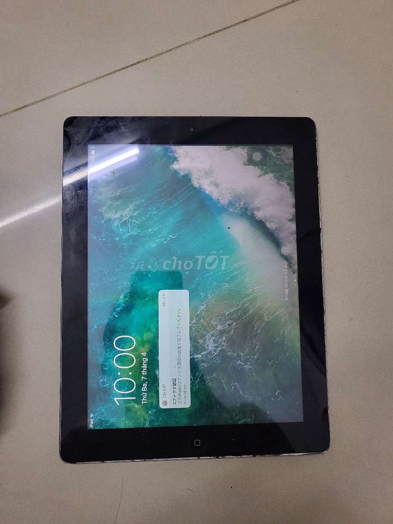 Apple iPad 4 Bạc màn hình bung. Mua bán Máy tính bảng tại Quận Thanh Khê Đà Nẵng được đăng bởi Tran Thang hình 1