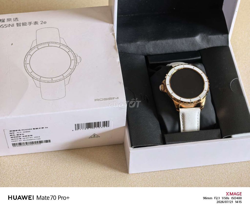 Đồng hồ thông minh Honor Rossini 38mm Nữ Trắng. Mua bán Thiết bị đeo thông minh tại Quận Ngũ Hành Sơn Đà Nẵng được đăng bởi Hanoian hình 1