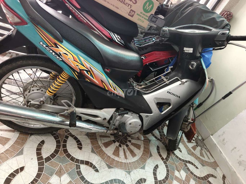 Honda Wave RS Xanh, Bạc