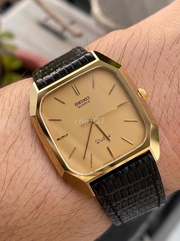 Đồng hồ Seiko Tank Dolce Vàng đá GHA. Mua bán Đồng hồ tại Quận 12 Tp Hồ Chí Minh được đăng bởi Shop XT Watch Đồng Hồ vintage hình 1