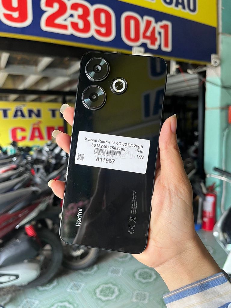 Xiaomi Redmi 13 128GB Đen. Mua bán Điện thoại tại Quận 1 Tp Hồ Chí Minh được đăng bởi Hội Đồ Điện Tử hình 1