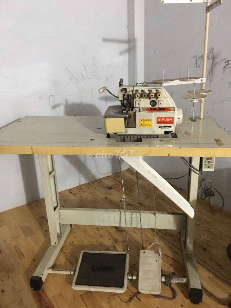 Máy may JUKI DDL-8700B-7 & Máy vắt sổ SIRUBA 4 chỉ. Mua bán Đồ dùng văn phòng tại Thành phố Buôn Ma Thuột Đắk Lắk được đăng bởi Trưởng Lê hình 1