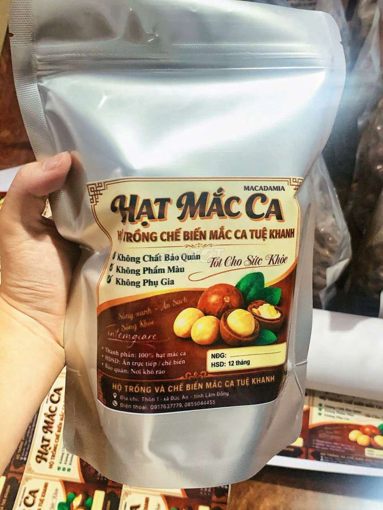 Hạt mắc ca Tuệ Khanh nguyên chất 12 tháng. Mua bán Đồ ăn, thực phẩm và các loại khác tại Huyện Đắk Song Đắk Nông được đăng bởi Khanh Hồ Thị Ái hình 1