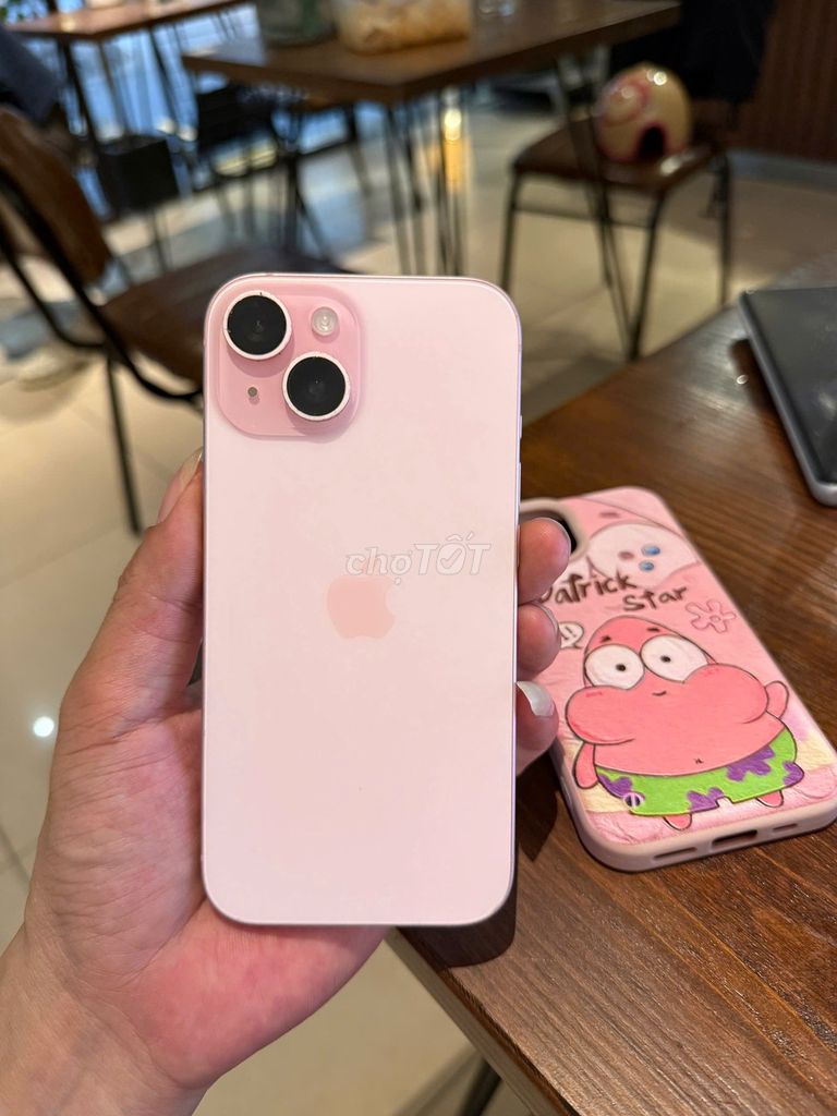 iPhone 15 quốc tế 256GB Hồng full face có khay sim. Mua bán Điện thoại tại Quận Cầu Giấy Hà Nội được đăng bởi Trai Họ Phạm hình 1