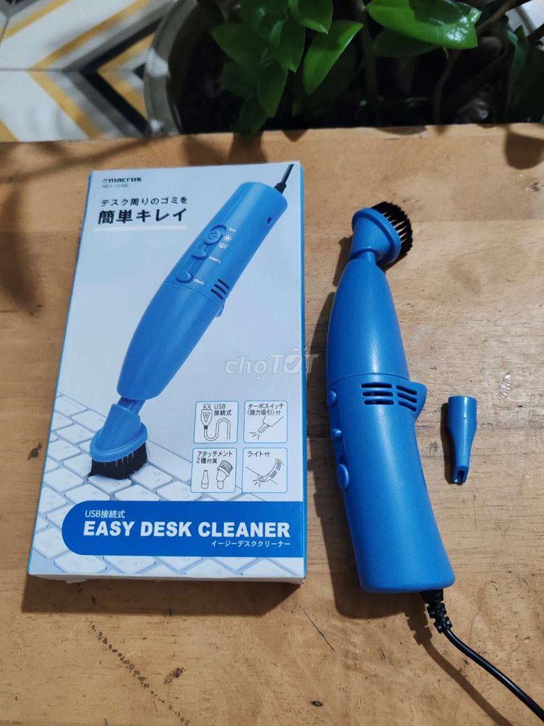 Máy hút bụi mini Xanh dương USB Có đèn. Mua bán Nội thất, đồ gia dụng khác tại Quận 7 Tp Hồ Chí Minh được đăng bởi Vy Vy hình 1