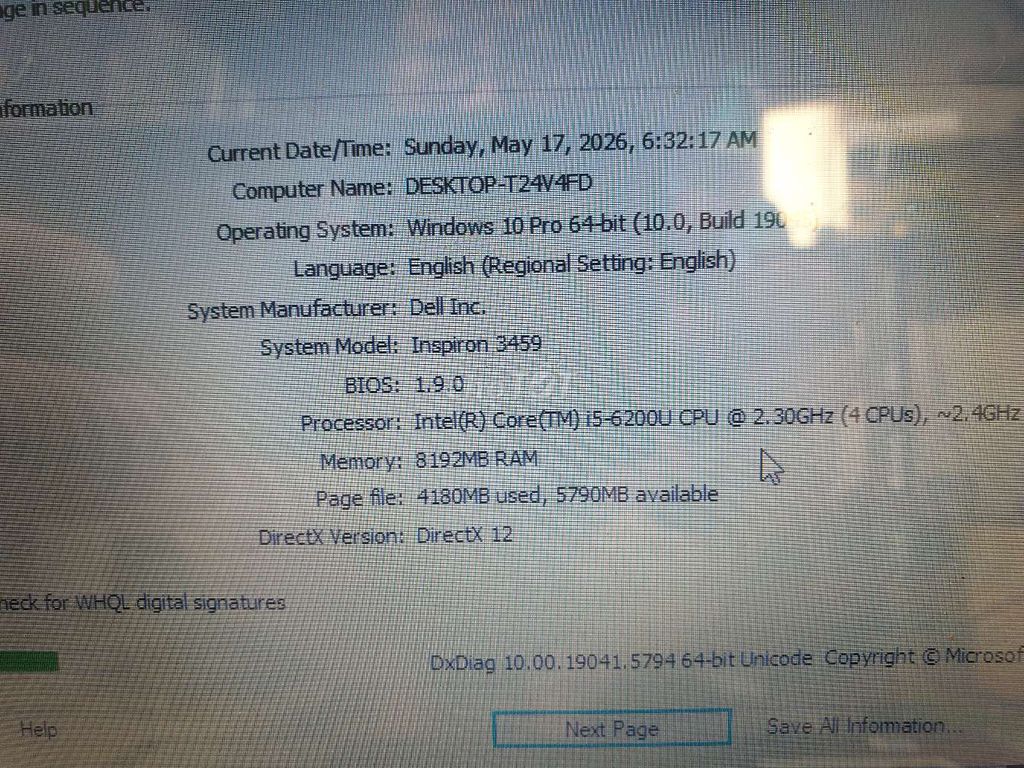 Dell Inspiron 3459 i5-6200U 8GB. Mua bán Laptop tại Thành phố Huế Thừa Thiên Huế được đăng bởi Nhân hình 1