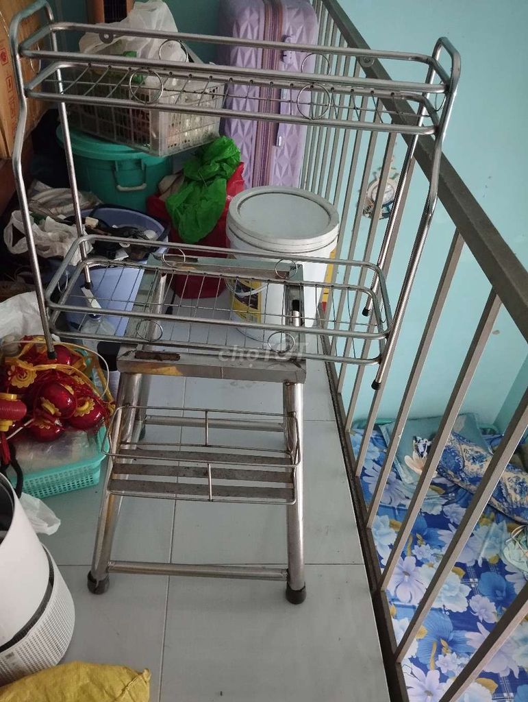 Kệ đựng đồ Inox,kệ đựng bình nước . Mua bán Tủ, kệ gia đình tại Quận Bình Tân Tp Hồ Chí Minh được đăng bởi lâm phong hình 1