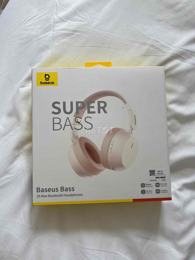 Tai nghe Bluetooth Baseus Bass 35 Max - Mới 100. Mua bán Tivi, Âm thanh tại Quận 7 Tp Hồ Chí Minh được đăng bởi Pham Quyen hình 1