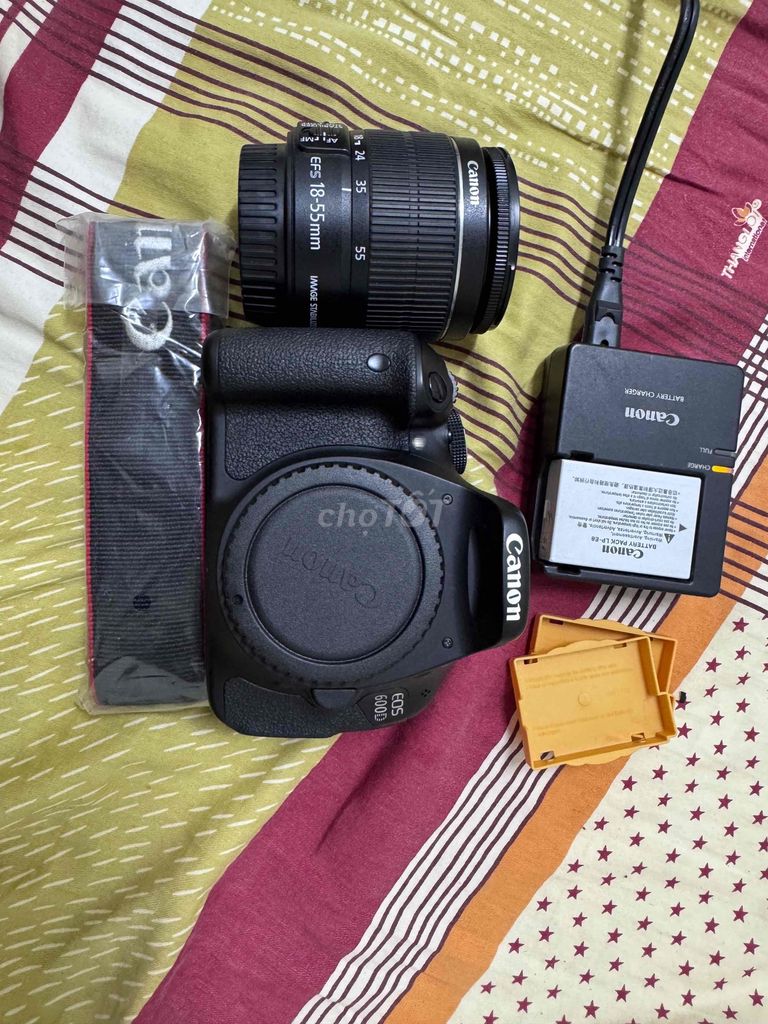 Bán Canon 600D cũ chính hãng, chụp đẹp, giá tốt