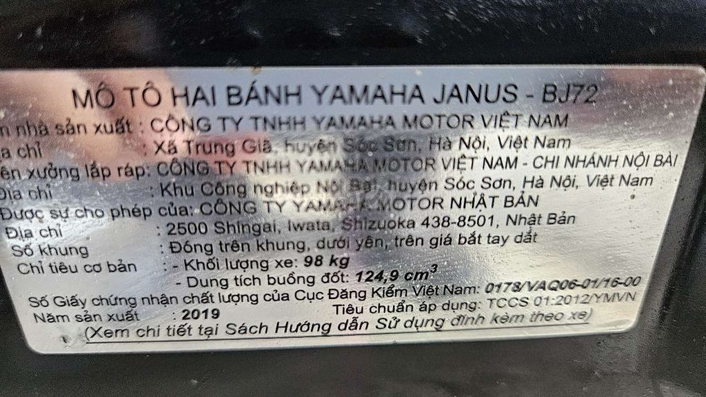 Janus 2019 smaskay. Mua bán Xe máy tại Quận Ninh Kiều Cần Thơ được đăng bởi MINH THIỆN bán xe trả góp hình 4