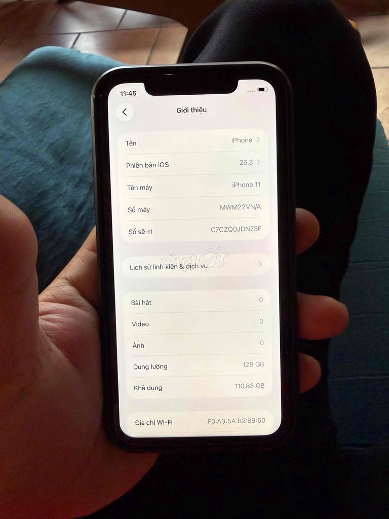 Apple iPhone 11 128GB Trắng. Mua bán Điện thoại tại Thành phố Phú Quốc Kiên Giang được đăng bởi Quân hình 1