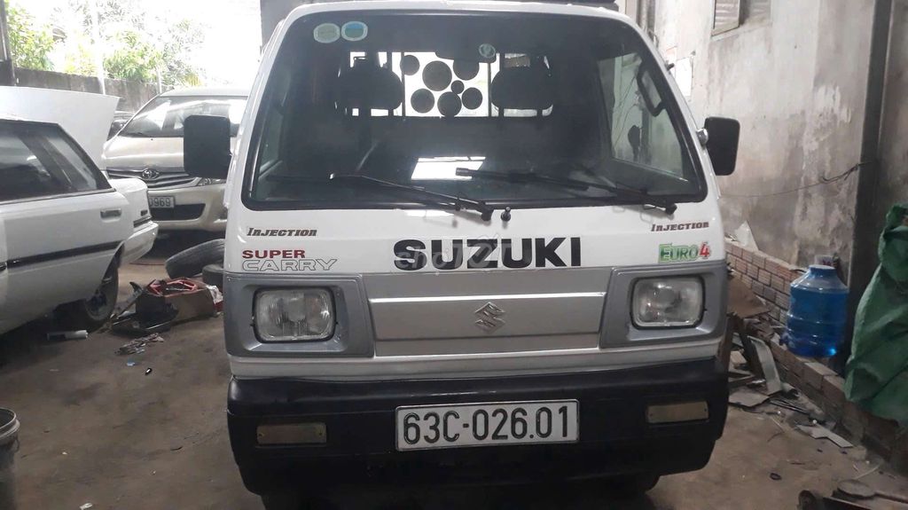 Suzuky thùng bạt inox,đ 210,chính chũ,đồng sơn đẹp