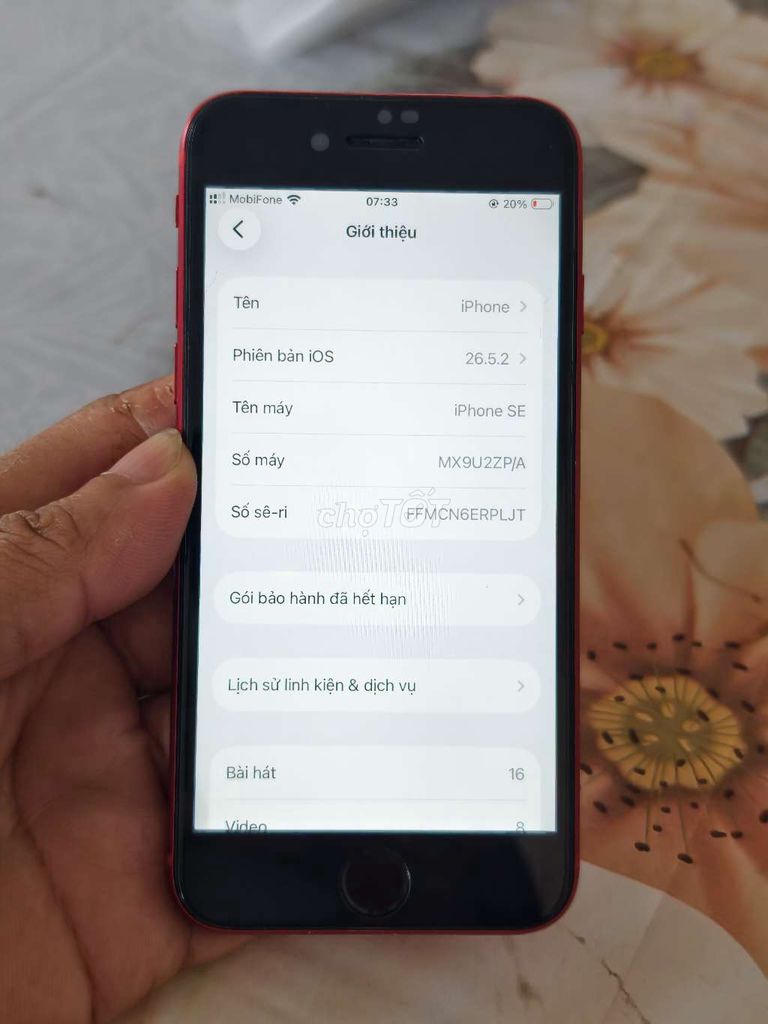 Apple iPhone SE 2020 . Mua bán Điện thoại tại Huyện Phú Giáo Bình Dương được đăng bởi Trần văn tuấn hình 1
