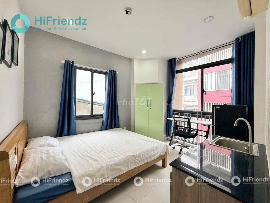 🔥 CHO THUÊ PHÒNG STUDIO BAN CÔNG/CỬA SỔ ĐẦY ĐỦ NỘI THẤT Ở BÙI VĂN THÊM