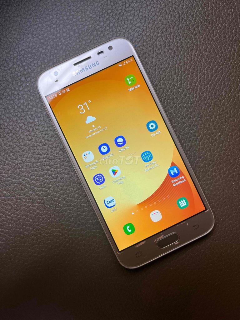 Samsung J3 Pro Bạc Android 9 2 SIM. Mua bán Điện thoại tại Quận Tân Phú Tp Hồ Chí Minh được đăng bởi Cầm đồ Anh Quốc  hình 1