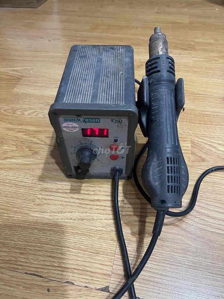 Máy khò nhiệt Quick 858D Đã sử dụng. Mua bán Đồ chuyên dụng, Giống nuôi trồng tại Quận Đống Đa Hà Nội được đăng bởi Tiệm Tạp Hoá Ký Ức  hình 1