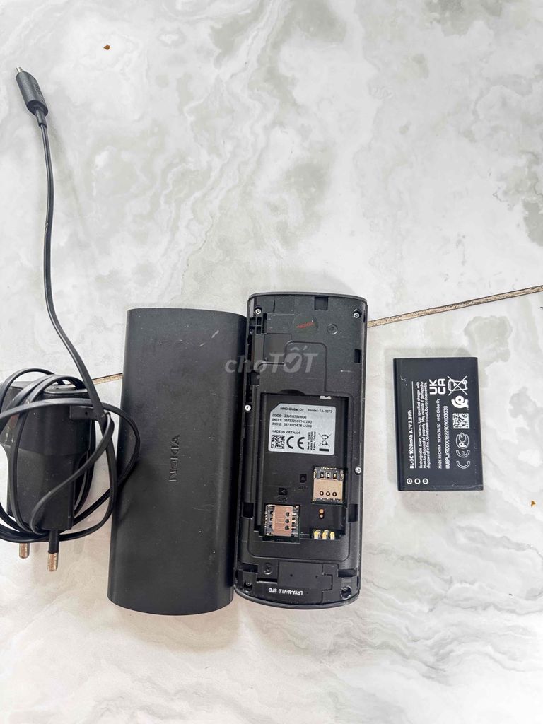 Nokia Điện thoại phổ thông Đen Còn tốt. Mua bán Điện thoại tại Thành phố Thủ Đức Tp Hồ Chí Minh được đăng bởi Vũ Phạm Châu Thăng hình 1