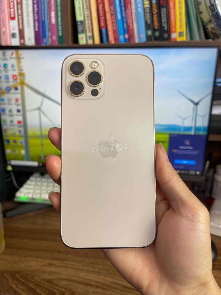 iPhone 12 Pro 128GB Gold Đẹp 99% Full chức năng. Mua bán Điện thoại tại Quận Lê Chân Hải Phòng được đăng bởi Huy Tưởng Mobile hình 1