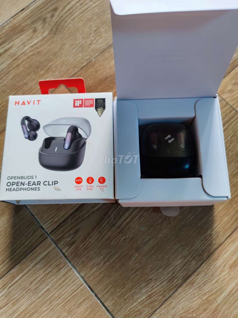 Tai nghe HAVIT OPENBUDS 1 màu đen