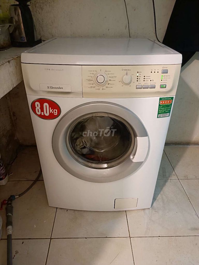 Máy giặt 8kg cửa ngang electrolux cần bán