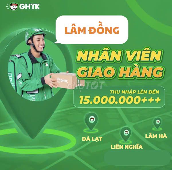 🔥 SĂN VIỆC ĐẦU NĂM LÀM SHIPPER HẤP DẪN Ở GHTK