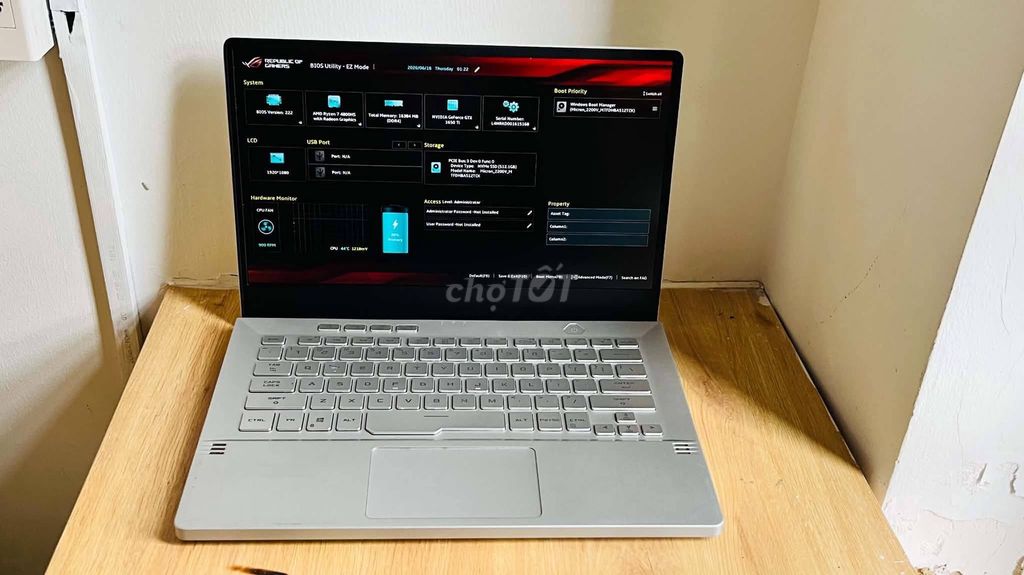 Asus Zephyrus G14 R7-4800H 16GB/512GB 14 inch 2K 120Hz Xám. Mua bán Laptop tại Quận 5 Tp Hồ Chí Minh được đăng bởi Hội Đồ Điện Tử hình 1