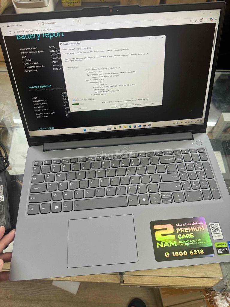 LOQ 15iax9e i5 12450Hx/16/512 Rtx 3050 6Gb. Mua bán Laptop tại Quận Đống Đa Hà Nội được đăng bởi Lê Khuyến hình 1