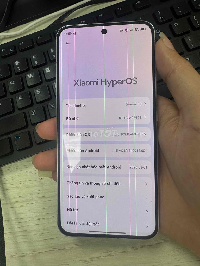 Xiaomi 13 256GB chính hãng fullbox. Mua bán Điện thoại tại Quận Ngũ Hành Sơn Đà Nẵng được đăng bởi Nguyễn Thành Trung hình 1