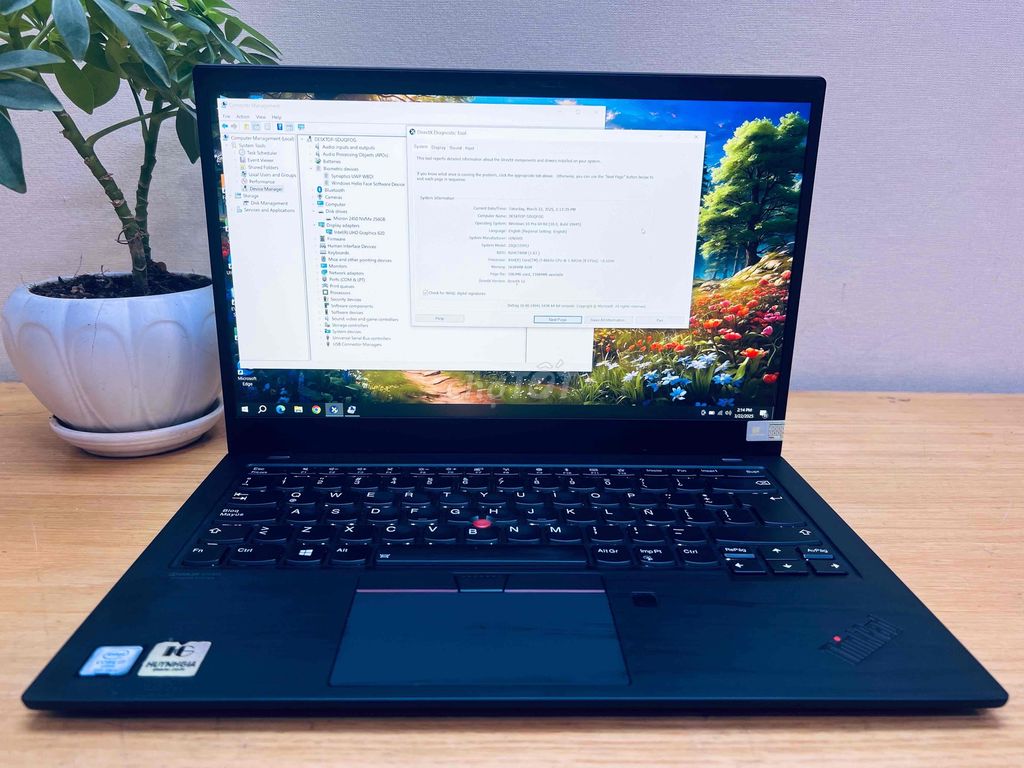 Thinkpad x1 -I7 8665u| Ram 16G| SSD | Lcd 14" FHD