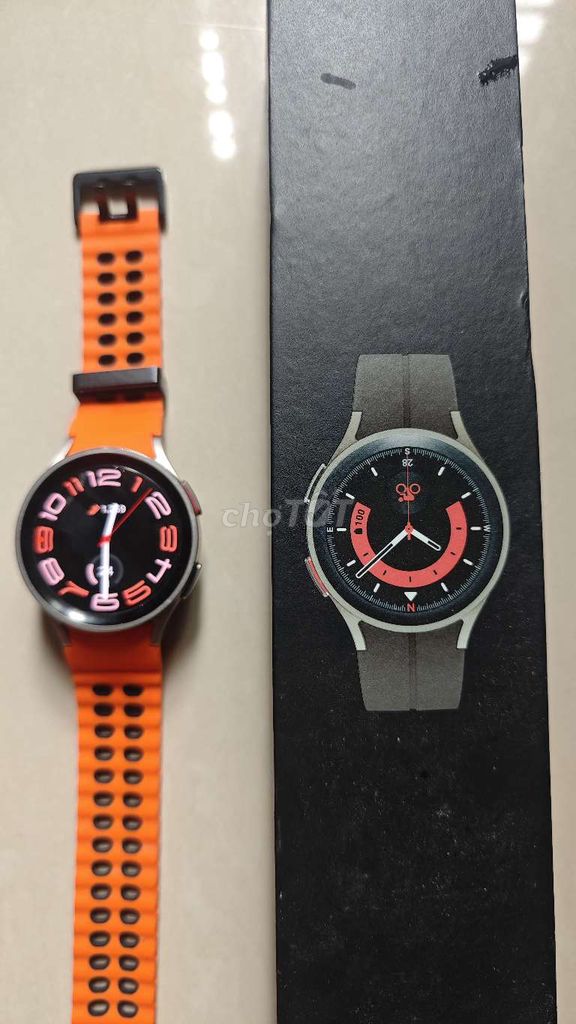Samsung Galaxy Watch 5 Pro Titanium Xám. Mua bán Thiết bị đeo thông minh tại Quận Hoàng Mai Hà Nội được đăng bởi Dzung Tran hình 1