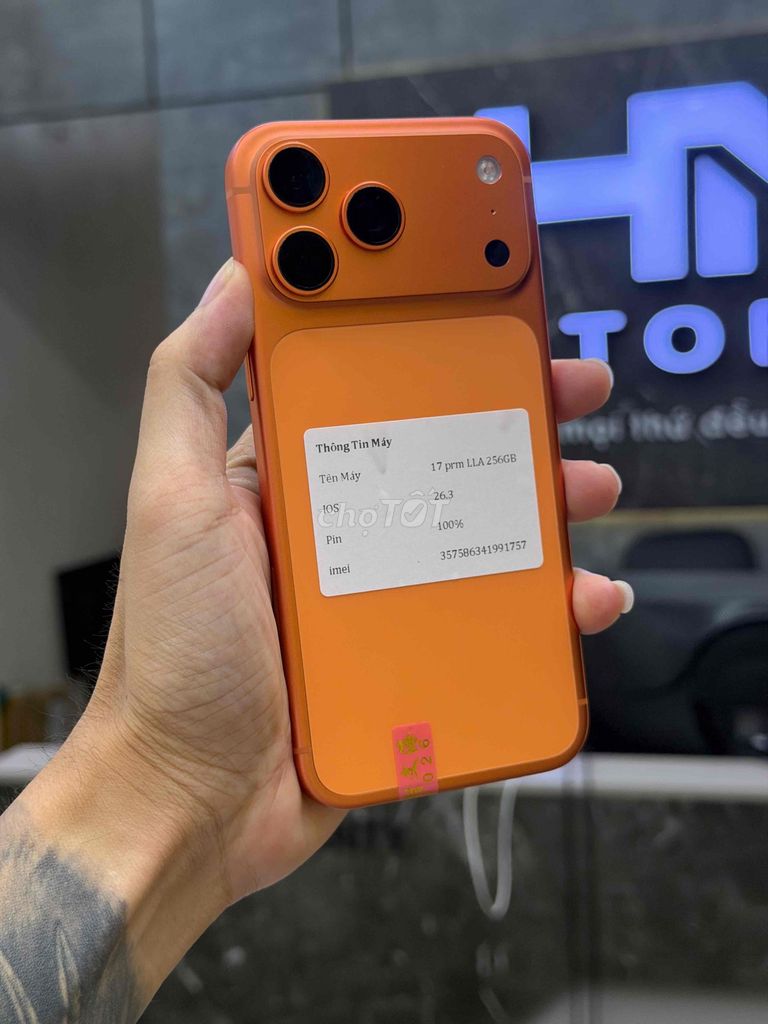 Apple iPhone 17 Pro Max 256GB Cam. Mua bán Điện thoại tại Thành phố Nam Định Nam Định được đăng bởi nguyễn việt hoàng hình 1